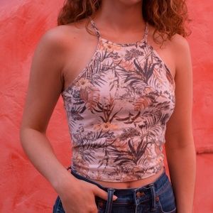 Tropical Cropped Tank